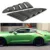 Para Ford Mustang De Fibra De Carbono 2/SET Auto Car Side Window Recorta Pegatina de Aire de Ventilación de admisión 2015 2016 2017