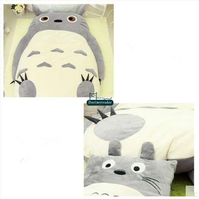 Dorimytrader quality pop anime totoro plush beanbag soft tatami sofa carpet mattress sleeping bag Christams gift decoration 5 sizes DY61851 (7)