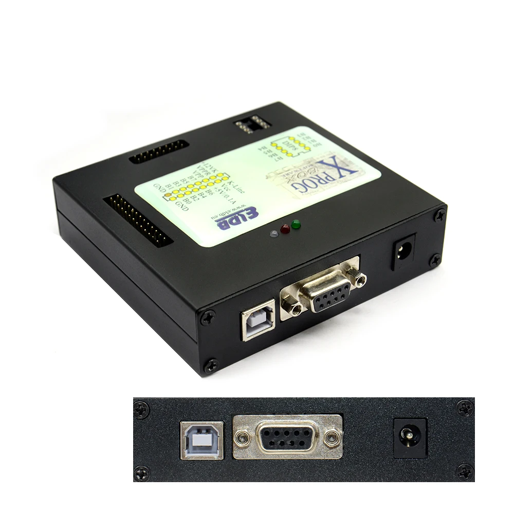 Новая черная металлическая коробка XPROG 5.84V5.55 V5.70 V5.72 V5.74 V5.75 V5.84 улучшенный