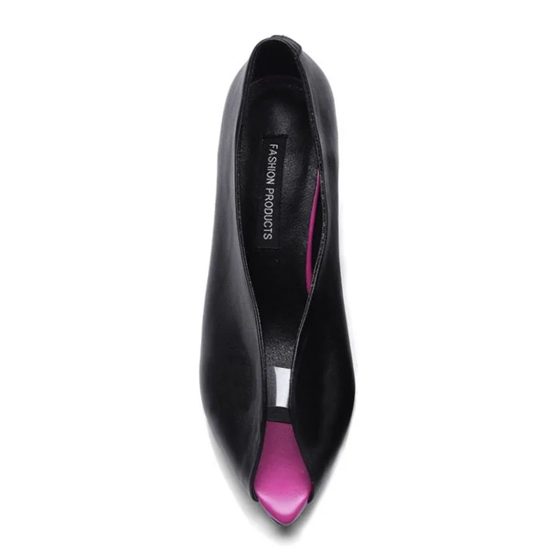 Kemekiss Marque Luxe Hauts Black Véritable black Peep Pour Toe Designer Cuir 1 Talons Rouge Femmes En Chaussures Pompes Défilé Taille 40 De rose 2 33 Sexy rIRWpwErq