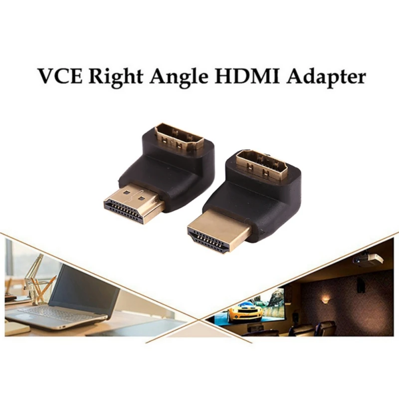 2 шт. HDMI кабель с углом поворота 90/270 градусов|Кабели HDMI| |
