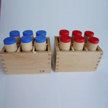 Монтессори Сенсорное образование звуковая коробка пазл ранний детство деревянные игрушки
