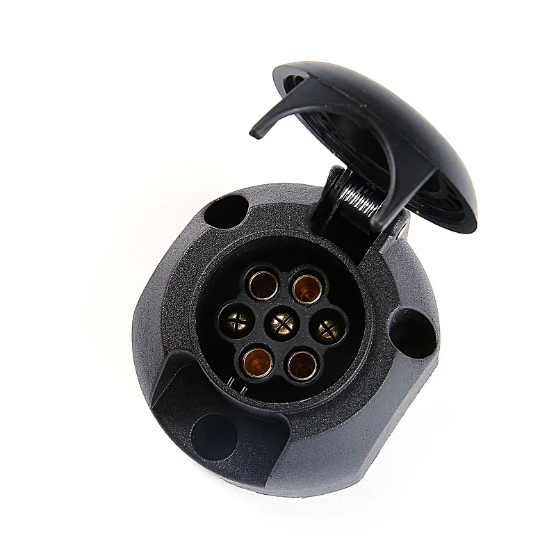 12 V 7 طريقة النواة القطب البلاستيك محول القابس اكسسوارات السيارات 7 دبوس البلاستيك الأوروبية مقطورة المقبس السحب بار الكهرباء موصل 12 V 7 طريقة النواة القطب البلاستيك محول القابس اكسسوارات السيارات 7 دبوس البلاستيك الأوروبية مقطورة المقبس السحب بار الكهرباء موصل