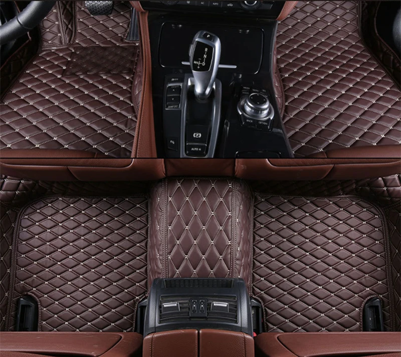

5 Colors Car Floor Mats Front & Rear Liner Waterproof Mat For Toyota Prado 5seats 2014 2015 2016 Car Accessorie Carpet