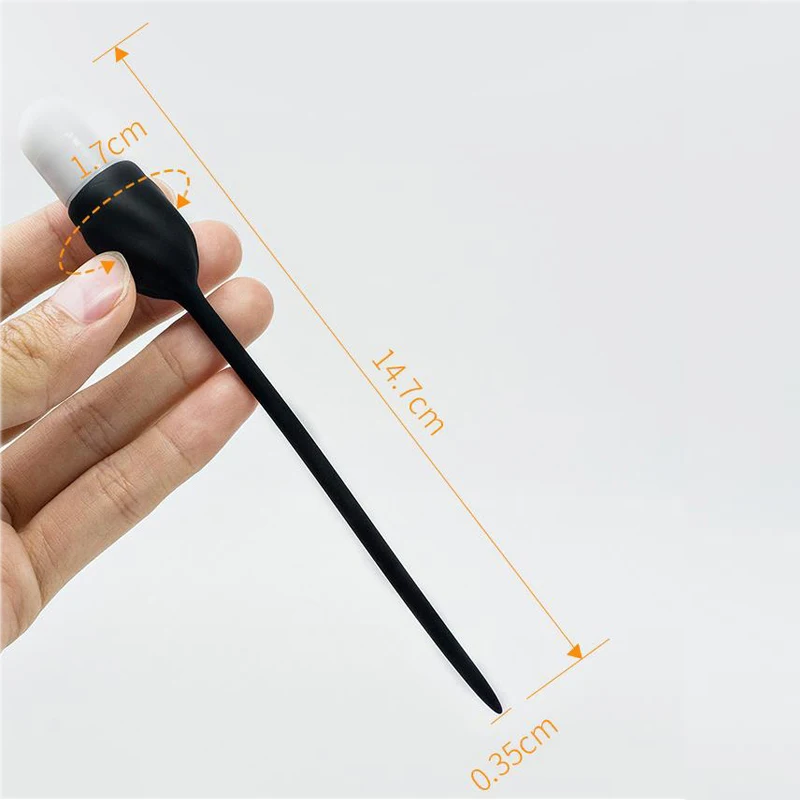 Electric Urethral Catheter Penis Plugs Urethral Vibrator Urethra Catheter PeniSounds Plug Sounding Chastity Device Men Sex Toys