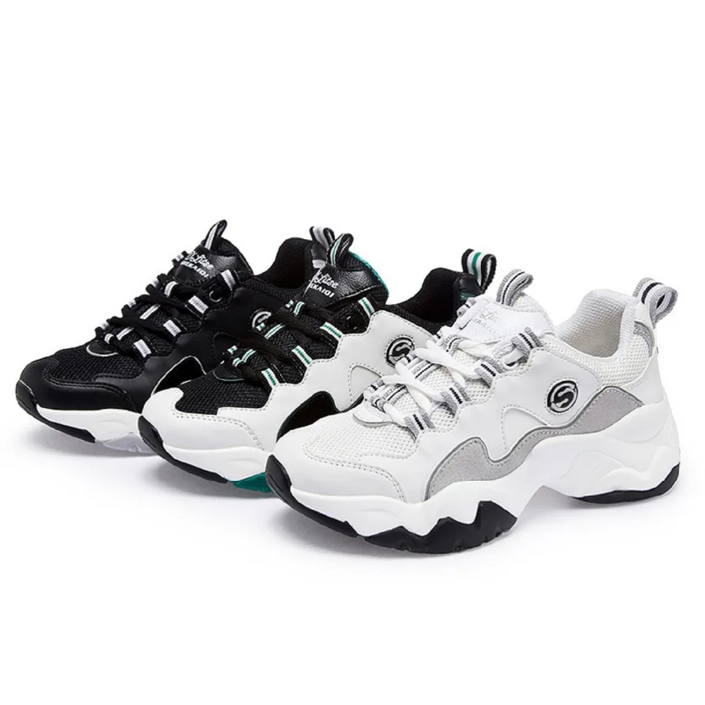 

Women's Casual Shoes New 2019 Spring Autumn Suede Platform Shoes Women's Sneakers White Sneakers Chaussure Femme Plus Size