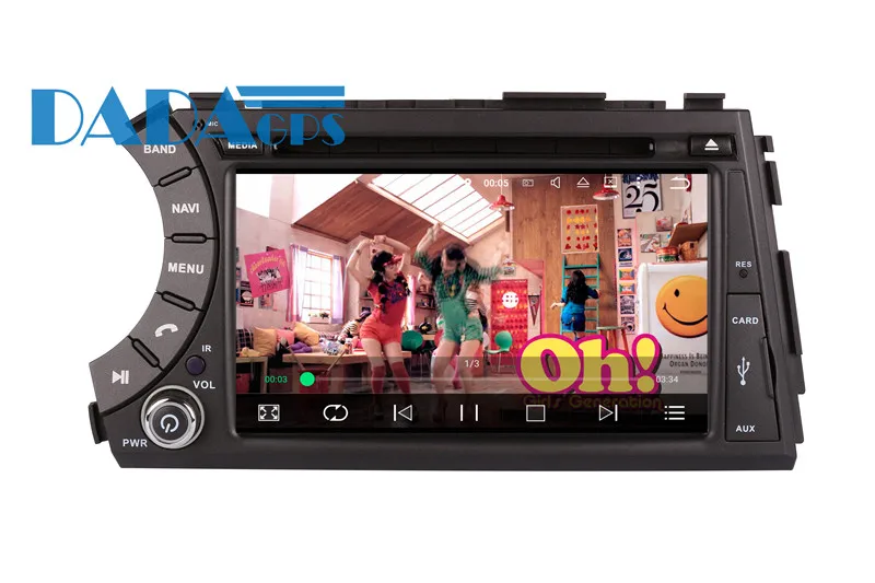 Top 2 din Android 7.1 Car GPS Navigation DVD Player Car Radio for SSANGYONG Kyron Actyon,Micro Kyron,Korando,Micro Actyon 2005+ Auto 8