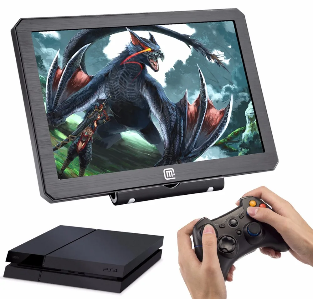  Portable HDR Gaming Monitor-8.9 Inch 1920*1200 IPS QHD LCD Display USB Powered for XboxPS4PS3Raspbe