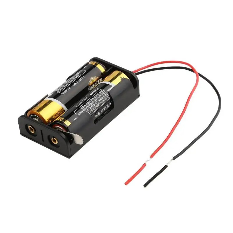 ALLOYSEED 5 шт./лот 2X 3X AA 14500 18650 Коробка для хранения аккумуляторов перезаряжаемый