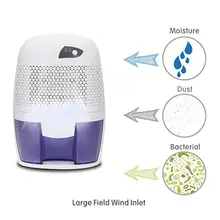 Бытовой 500 мл портативный мини Осушитель электрический, осушитель для высокой влажности в подвальном помещении, дома, кухни, спальни, Carav