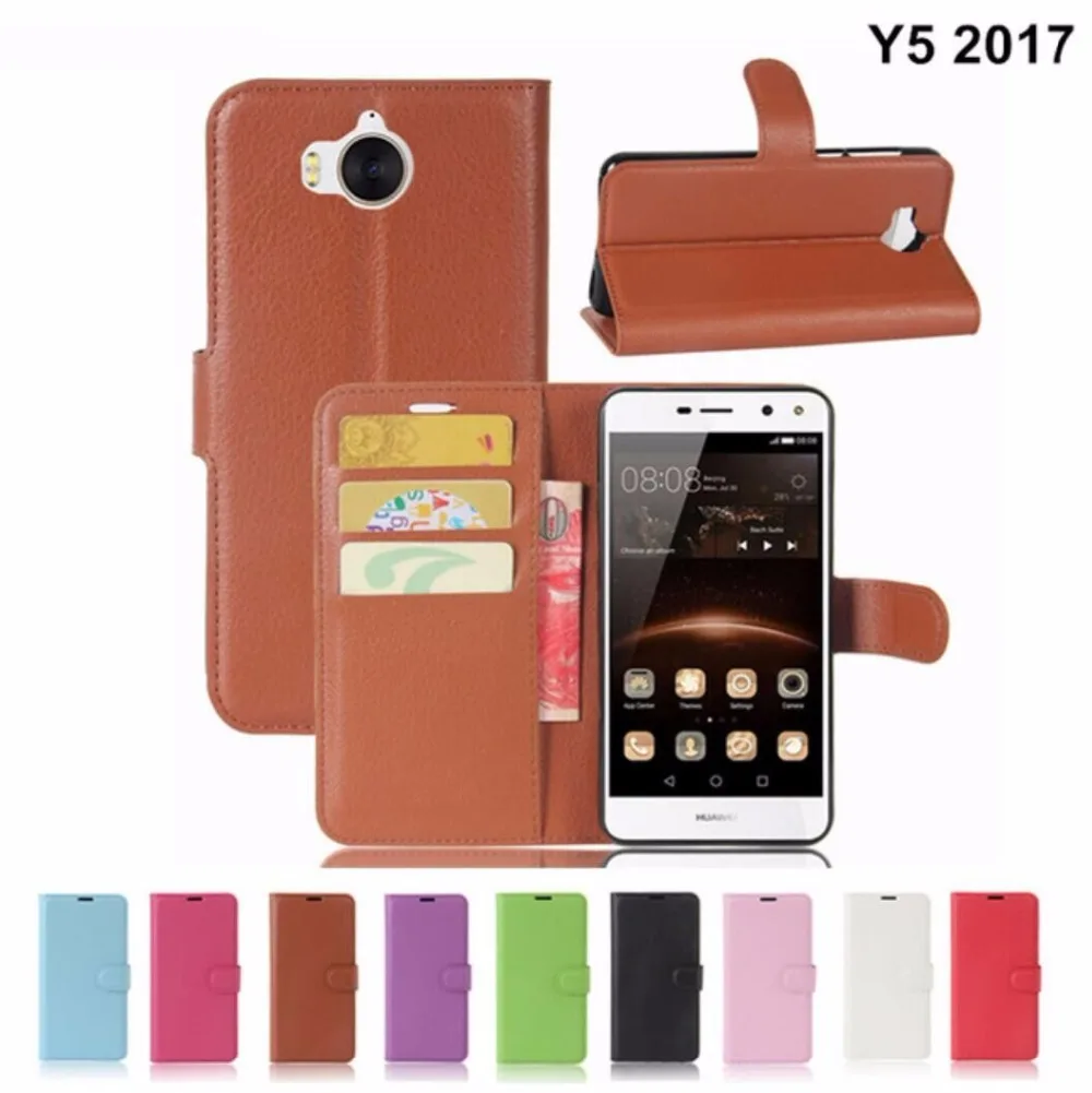 Huawei Y5 2017 чехол Gsm Hoesjes Бумажник кожаный флип для huawei Coque Fundas с подставка держатель