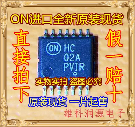 

10 шт. MC74HC02ADTR2G HC02A TSSOP-14