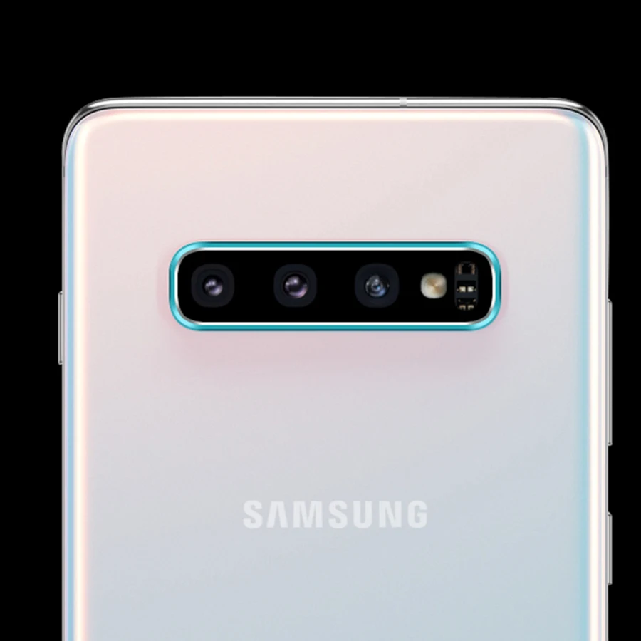 Для samsung Galaxy S10 Plus S10E Защитное стекло для объектива камеры и защитный кольцевой чехол для samsung S10 S10E закаленное стекло