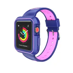 Силиконовый ремешок для Apple Watch Band 44 мм 40 мм заменить дышащий запястье для iwatchband 4 3 2 1 спортивный ремешок аксессуары 3842 мм