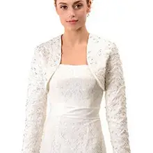 Весна, Новое поступление, свадебная куртка с бусинами, длинный рукав аппликация, свадебное болеро, короткая длина по спине