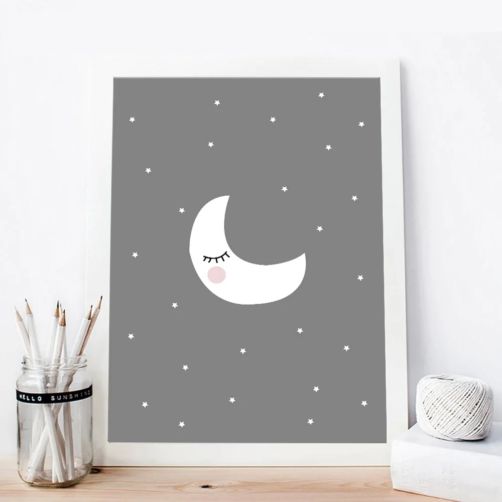 Cute-Moon-Star-Baby-Nursery-Wall-Art-Canvas-Posters-Prints-Cartoon-Painting-Nordic-Kids-Decoration-Picture(4)