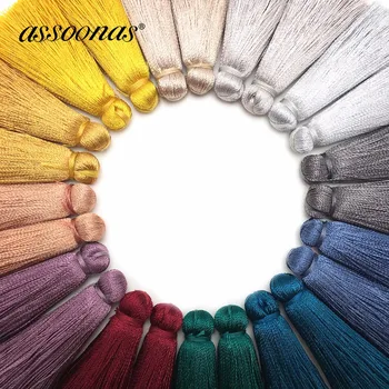 

assoonas L153,4cm,silk tassels,jewelry making,jewelry accessories,accessories parts,decorative tassels,hand made,4pcs/lot