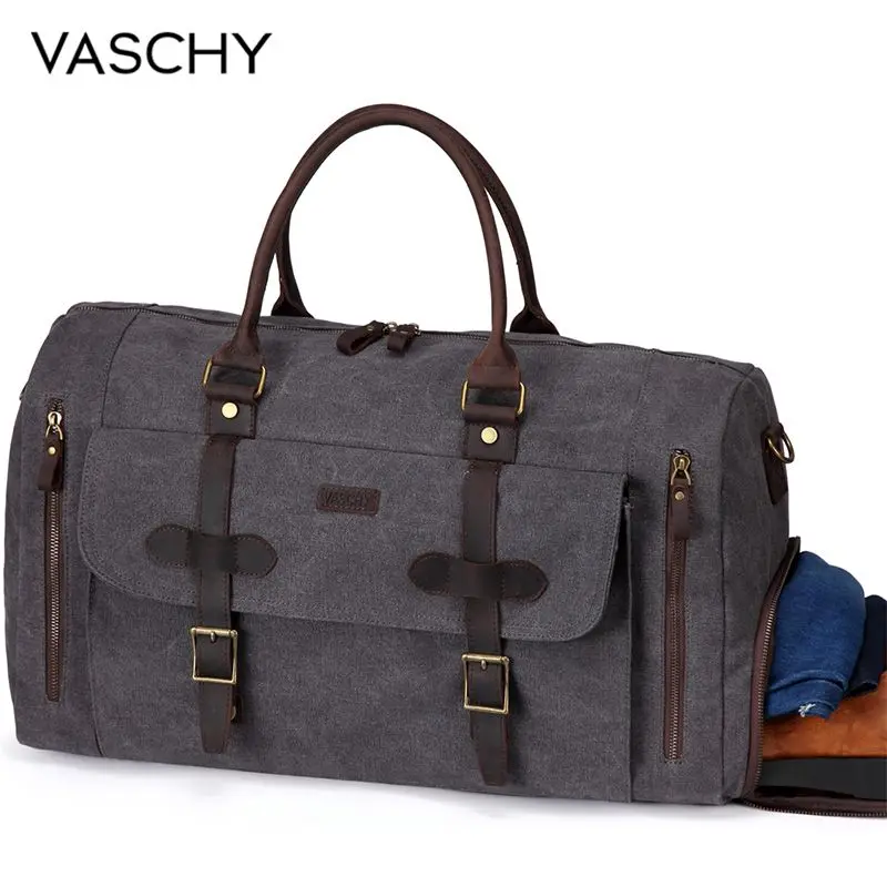 large duffle bag with shoe compartment