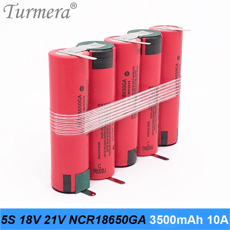 Skup 5S1P 18v 21v bateria 18650 paczka ncr18650ga 3500mah akumulator spawalniczy do śrubokrętu narzędzie bateria i odkurzacz dostosowane MA