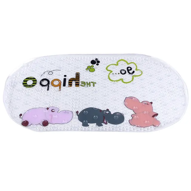 Linda Piscina de Dibujos Animados Estera antideslizante Alfombra de