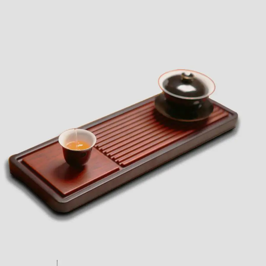 "King tea Mall" тяжелый бамбуковый чайный поднос "Gu Qin" для китайское кун-фу чадао, доски, блюдца, чайные принадлежности, чайные сервизы, чайные инструменты, подарки