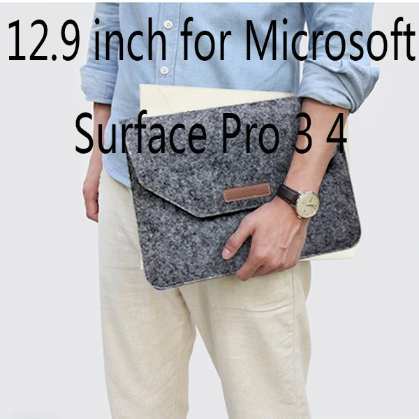 Чехол для планшета для microsoft Surface Pro 3 4 5 6 12,3 дюймов Surface Book сумка-чехол для ноутбука 10 дюймов Surface Go - Цвет: 12.3 inch Deep Gray