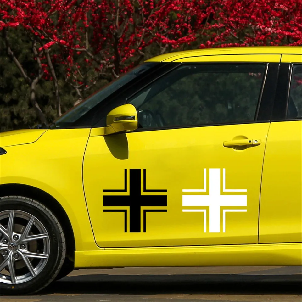 15cm15cm Luftwaffe Cross Fashion Car Sticker Decoration Vinyl Decal  (3)