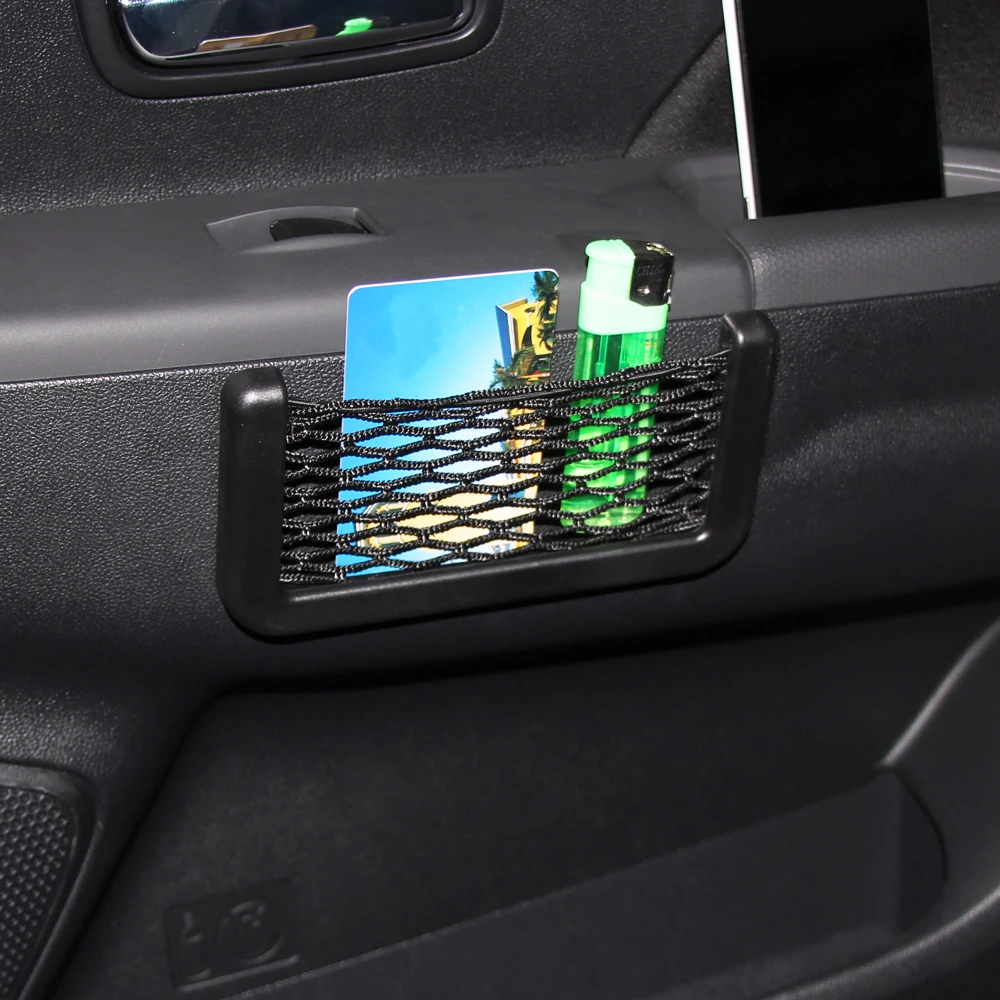 hot sale new car styling Universal Auto Car Seat Back Storage Net Bag Phone Holder Pocket Organizer free shipping | Автомобили и