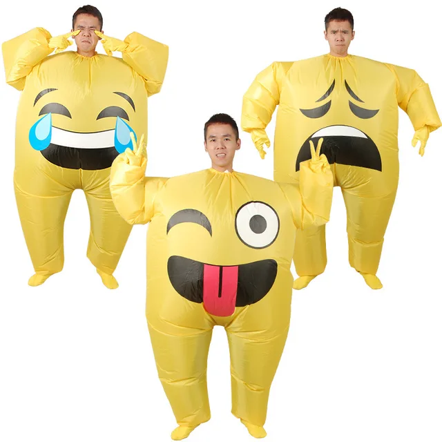 Funny Fat man fancy dress Adult Inflatable Costume Inflatable Rider for Halloween Purim Festival