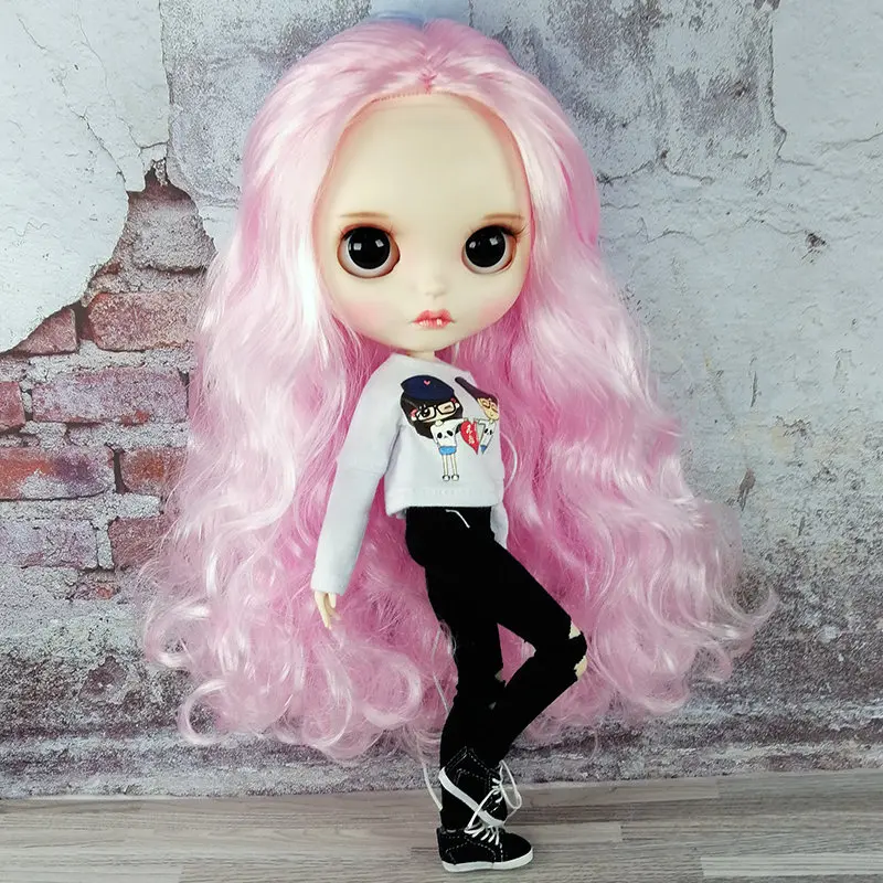 

Vivid 30cm Blyth BJD Doll 1/6 Fashion Cute Toys For Girls Child Mini Baby Jointed Dolls With Long Soft Hair DIY Makeup Doll