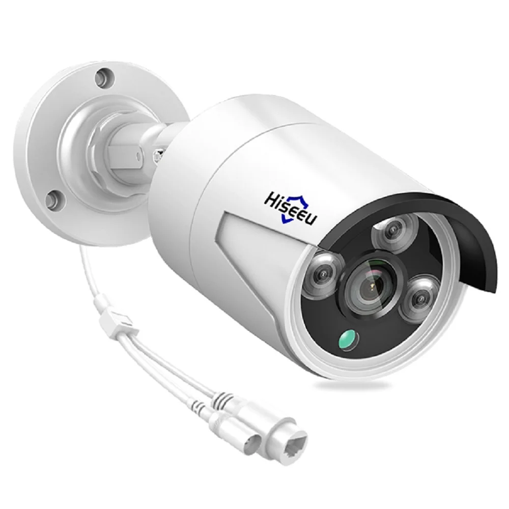 Hiseeu HB612 1080P 2MP 3 6 мм POE Мини Пуля IP камера ONVIF P2P IP66 Водонепроницаемая наружная ИК для