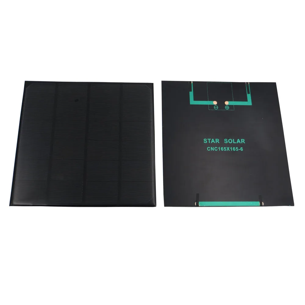 6 V 4,5 W 5 W 720mA мини монокристаллический солнечные поликристаллические Панель зарядное устройство для кемпинга Аккумуляторы для игрушек телефон 4,5 Вт 6 вольт USB