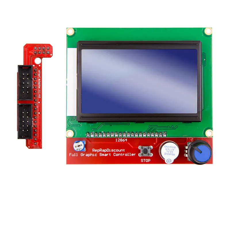 Детали для 3d принтера отличные Mega 2560 R3 Mega2560 REV3+ RAMPS 1,4 контроллер+ RAMPS1.4 lcd 12864 lcd для arduino комплект