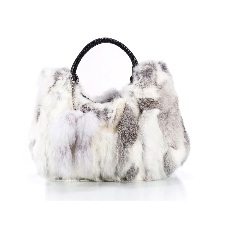 Buy Autumn and Winter Fur Fashion Real Rabbit Bag