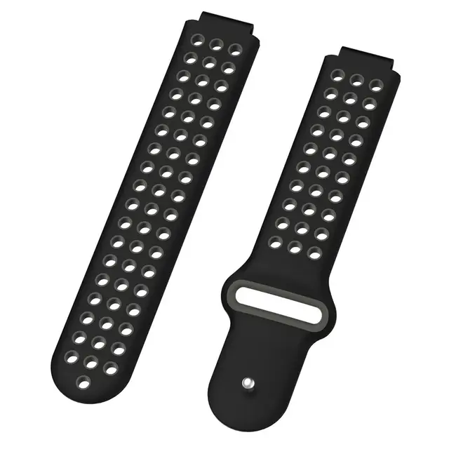 Buy Double color Silicone Watch Strap Wrist Strap For