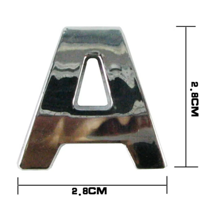 Автонаклейки с буквами алфавита для Peugeot 206 307 406 407 207 208 308 508 2008 3008 4008|Наклейки на