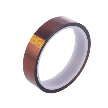 

Heat resistant tape 20mm*33m High Temperature Heat Resistant Polyimide Film Adhesive Tape