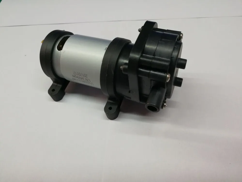 540 550 DC 12V 24V Электрический Шестеренчатый насос 2 л/мин 4 тихий рабочий PPS материал