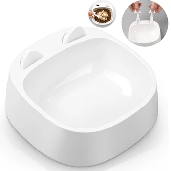 

Muti-purpose Single Bowl Cat Food Feeder Bowl With Food Spoon Cat Pot Bowl Water Drinking Fountain