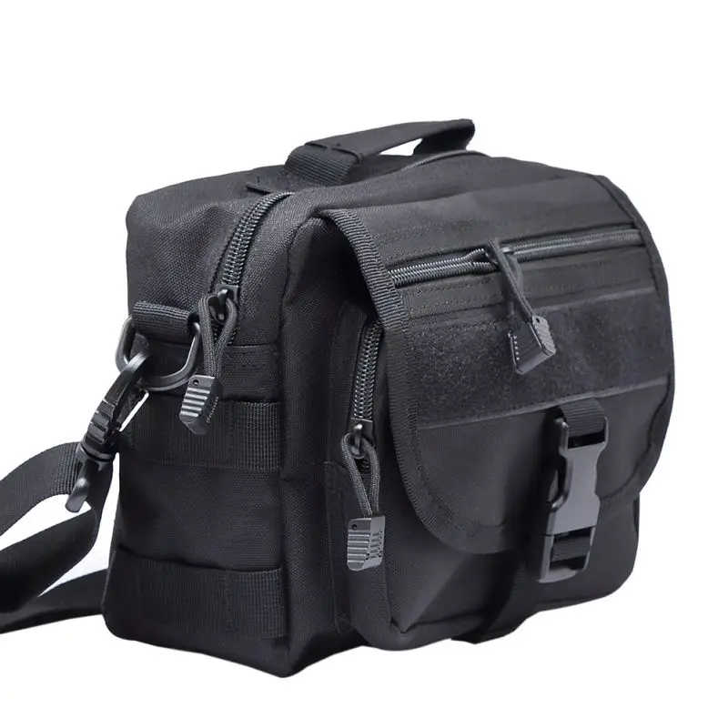 Molle Tactics Messenger Bag Nylon Single Shoulder Chest Pack Military Sling Bag Vintage