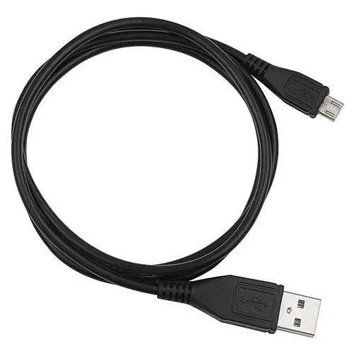 

Black Micro USB 2-in-1 Data Charging Cable compatible with Google Nexus 7, 1M / 3.3FT