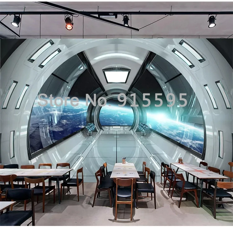 Custom Size Modern 3D Character Universe Space Capsule Mural Home Decor Mural Art Living Room TV Background 3D Wall Paper Roll Custom Size Modern 3D Character Universe Space Capsule Mural Home Decor Mural Art Living Room TV Background 3D Wall Paper Roll