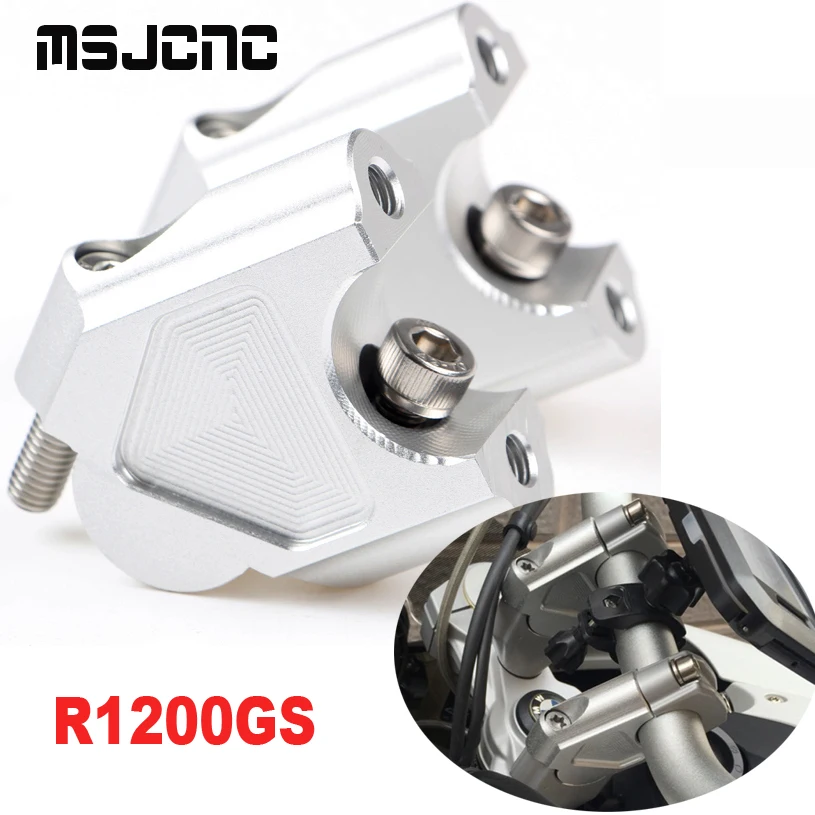 

Handlebar Riser Clamp Back Move Mount For BMW R1200GS LC R1200GS Adventure 2014 2015 2016 2017 R 1200GS R 1200 GS LC ADV