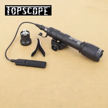 

M600C Tactical Weapon Flashlight LED Full Version With Remote Pressure 20mm
