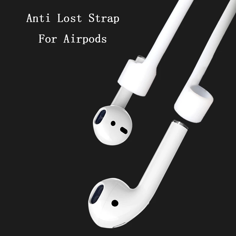 

New Earphone Strap for Wireless I7S TWS Headset Loop String Rope Anti-Lost Silicone Cable Accessories