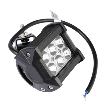 

10PCS Universal 18W LED Headlight Bar 12V Flood for Indicators Motorcycle Driving Offroad Boat Car Tractor Truck 6x3 SUV ATV