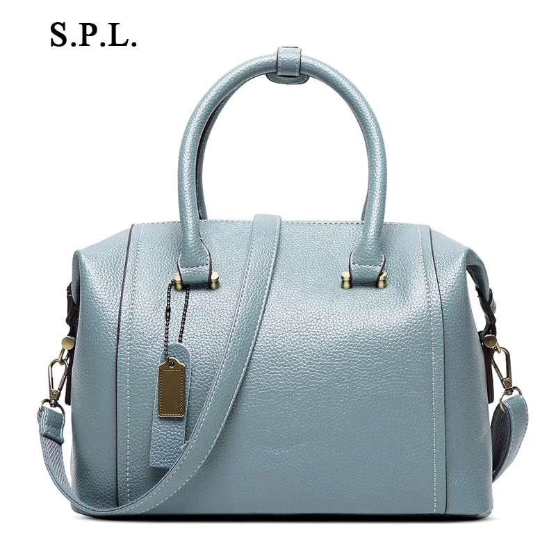 

2017 host sale boston female leather handbag bag solid color fashion small shoulder women bag crossbody bag simple