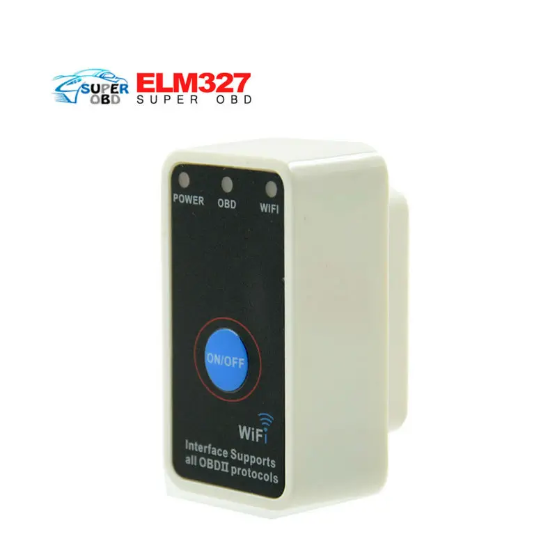 

Hot Sale Super Mini ELM327 WiFi with Power Switch WIFI327 OBD2/EOBD ELM 327 auto Code Reader Tool Diagnostic tool In stock