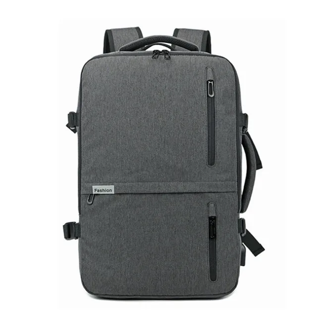 17 дюймов рюкзак для ноутбука, дорожная сумка для женщин и мужчин, Водонепроницаемый 30л большой наружный рюкзак, противоугонная сумка для мужчин и женщин, наружная 15,6 упаковка для спины - Цвет: Серый