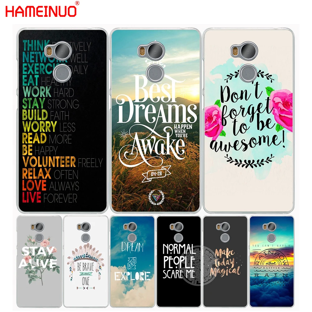 HAMEINUO inspirational Motivational quotes Cover phone Case for Xiaomi